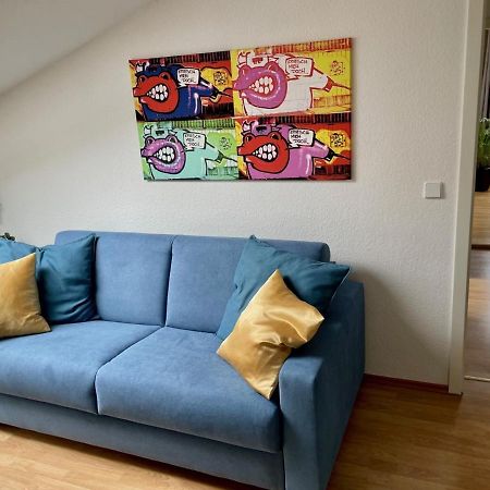 Charmante Dachgeschoss Wohnung ไลป์ซิก ภายนอก รูปภาพ