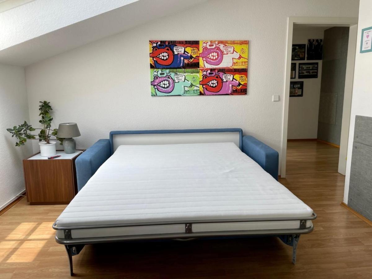 Charmante Dachgeschoss Wohnung ไลป์ซิก ภายนอก รูปภาพ